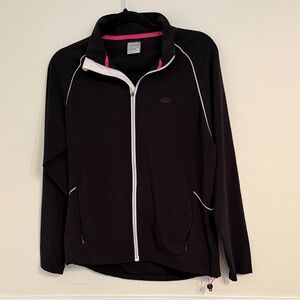 Levelwear Lightweight Workout Black Jacket Gym long sleeves jacket Casual jacket